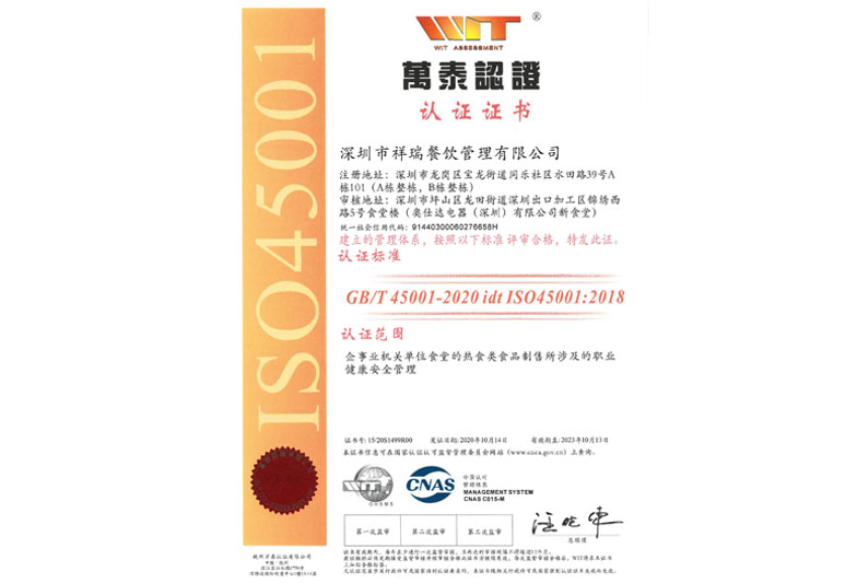 WIT certification-Certifications
